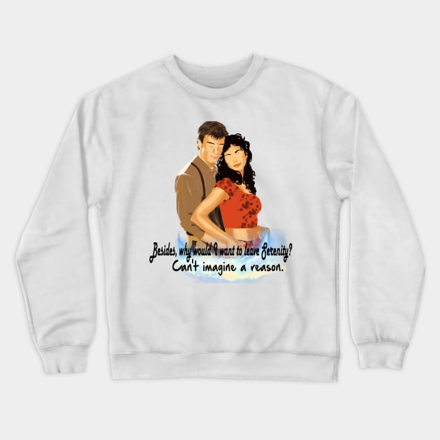 I Won't Say I'm in Love Crewneck Sweatshirt by MermaidsAndMagic